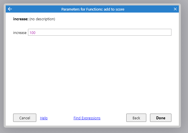 passing a parameter to a function