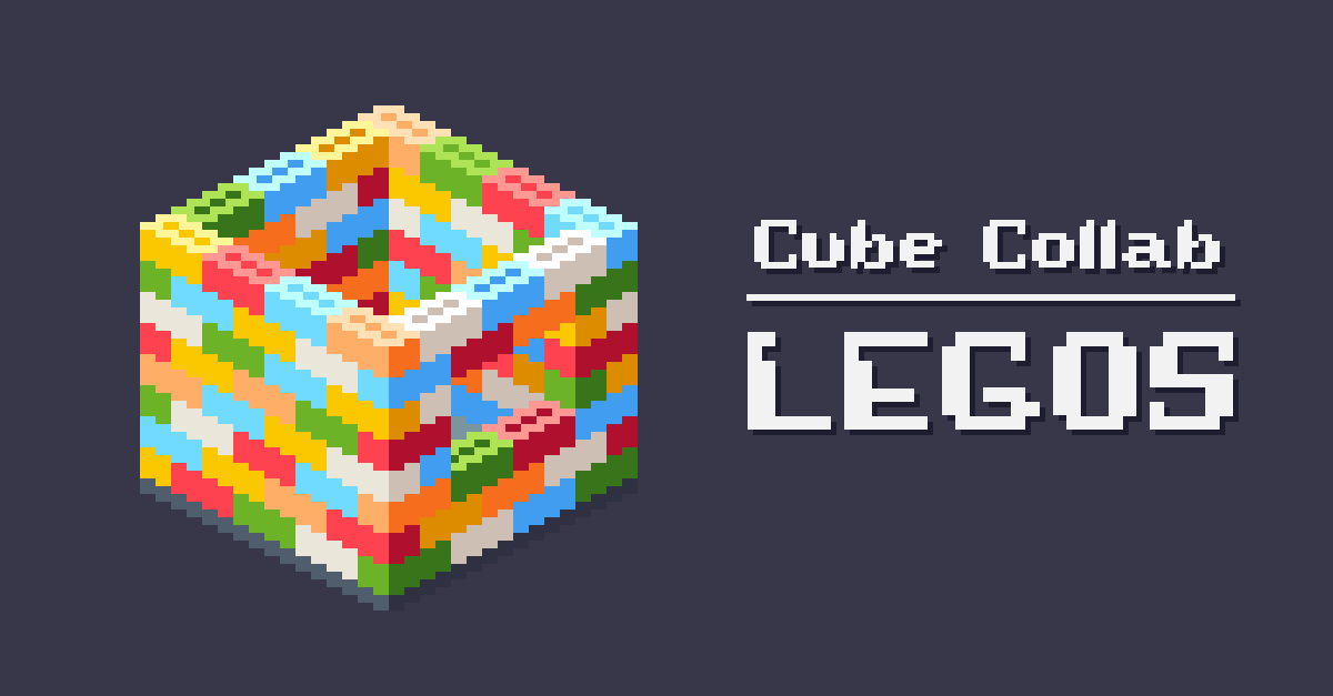 cube collab legos