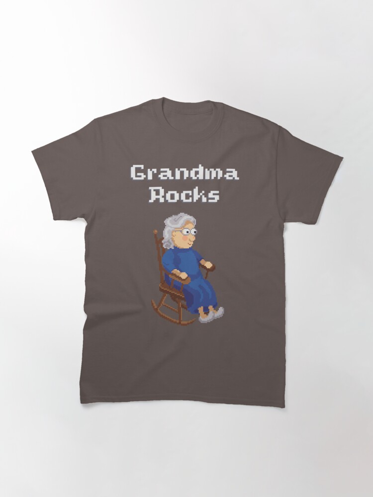 Grandma Rocks T-Shirt Product Shot