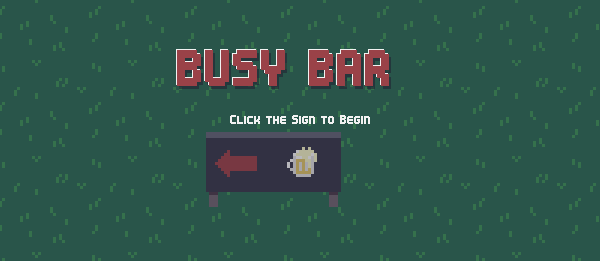 Busy Bar Title Screen