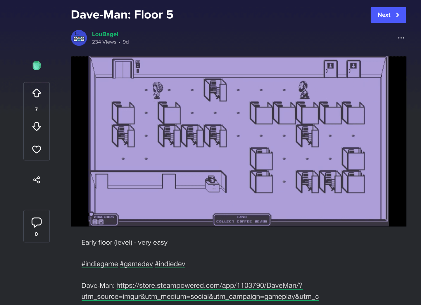 Floor 5 of Dave-Man on Imgur