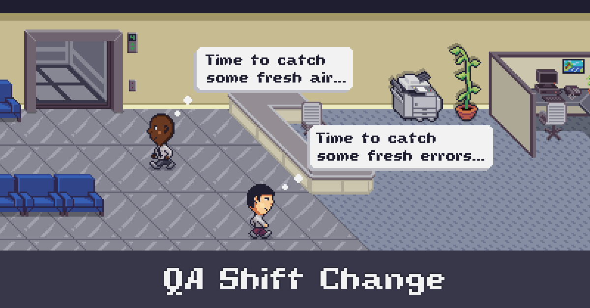 Survive The Day Comic: QA Shift Change