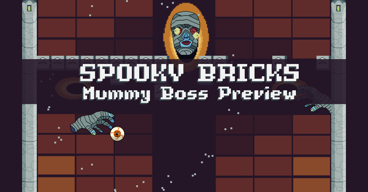 Spooky Bricks Mummy Boss Concept
