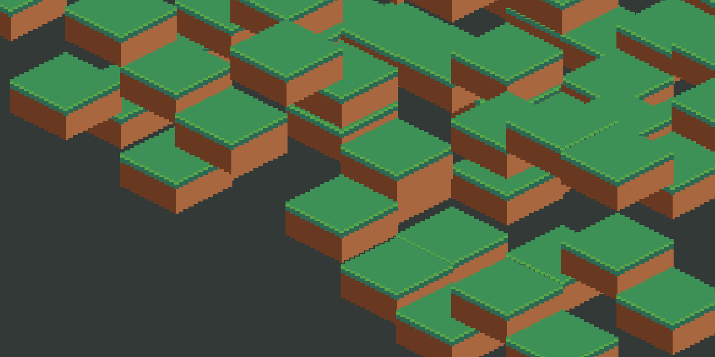 Isometric Pixel Art Tiles