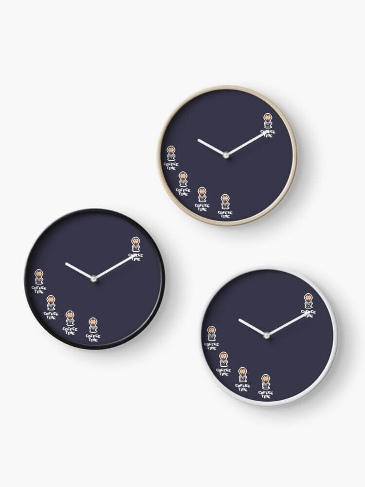 Coffee Time clock