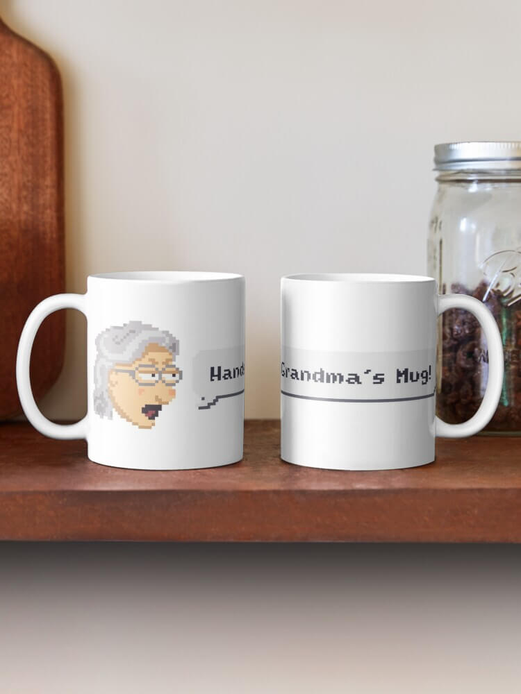 Hands Off Grandmas Mug